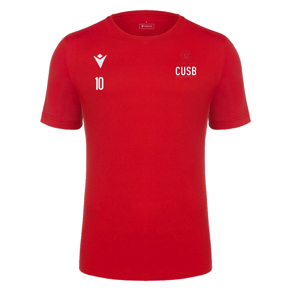 Macron Boost eco t-shirt red_rappresentanza | Immagine 1