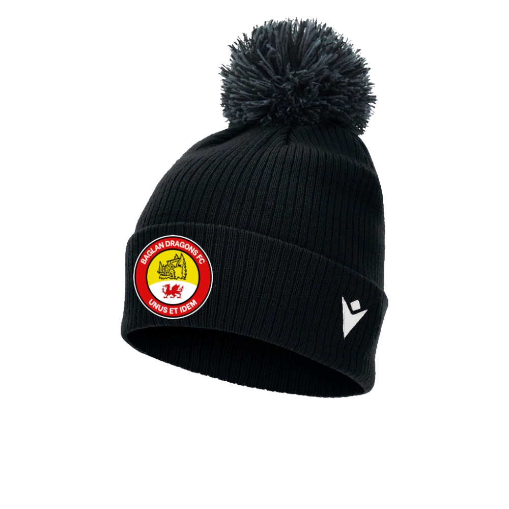 Macron Snow pom pom beanie blk | Image 1