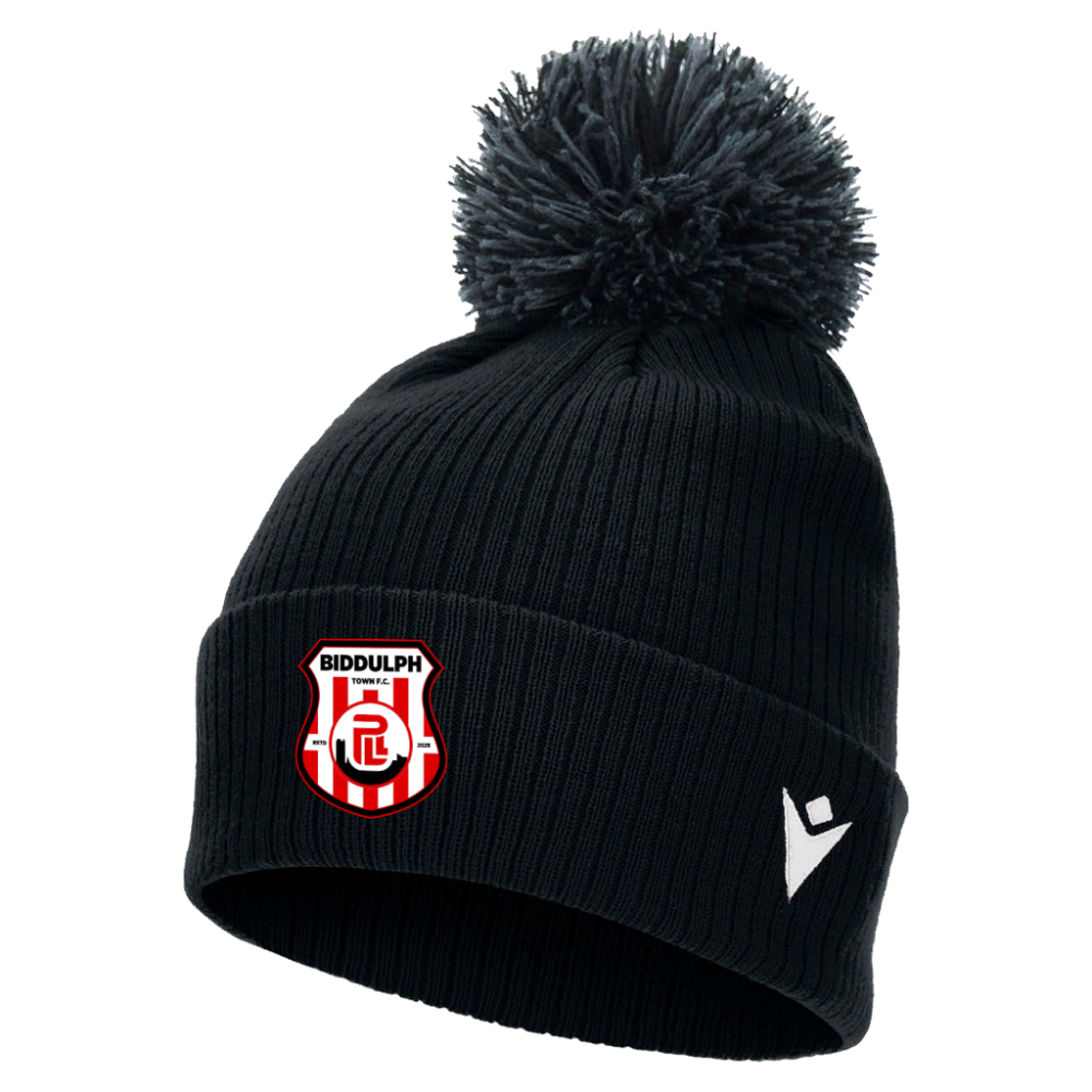 Macron Snow pom pom beanie blk | Image 1