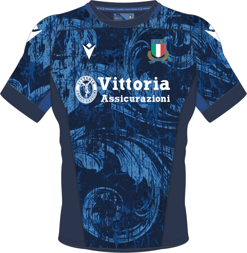 Macron Fir m24/25 trng rugby jersey nav sr | Immagine 1