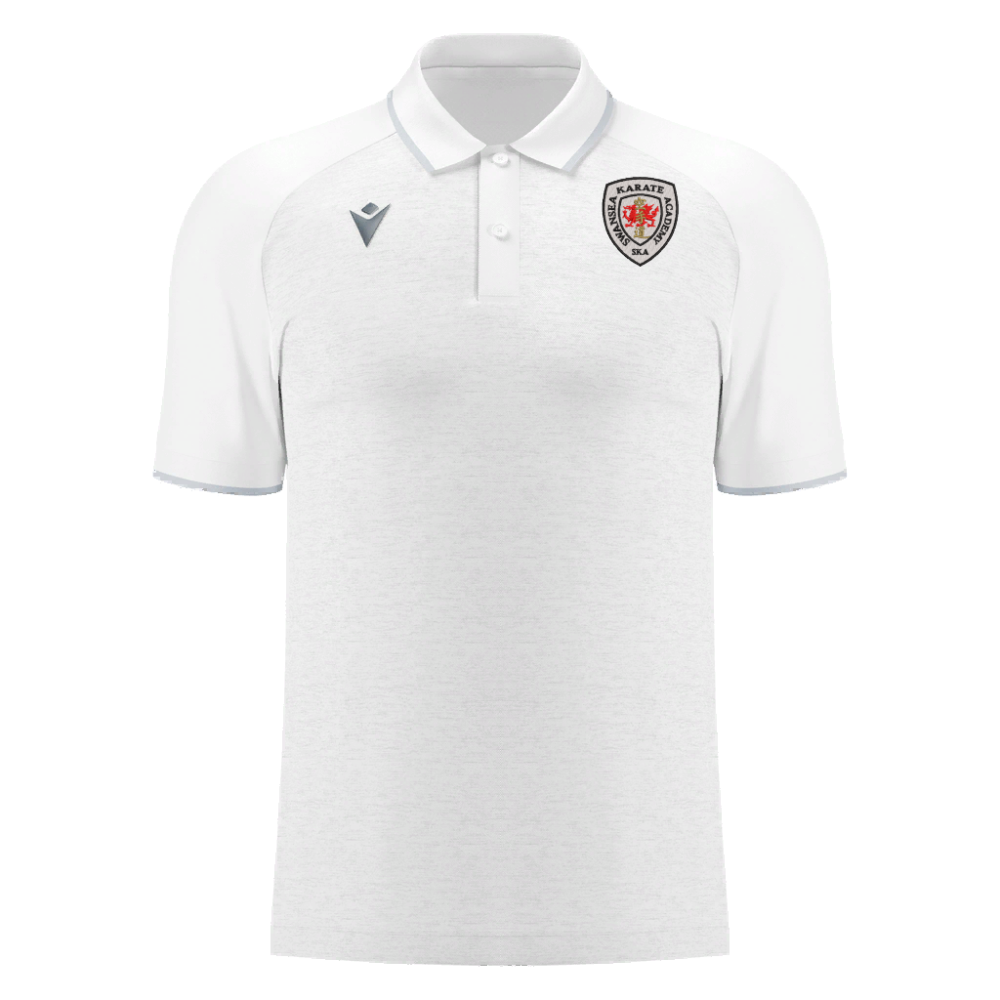 Macron Aulos polo wht/slv jr | Image 1