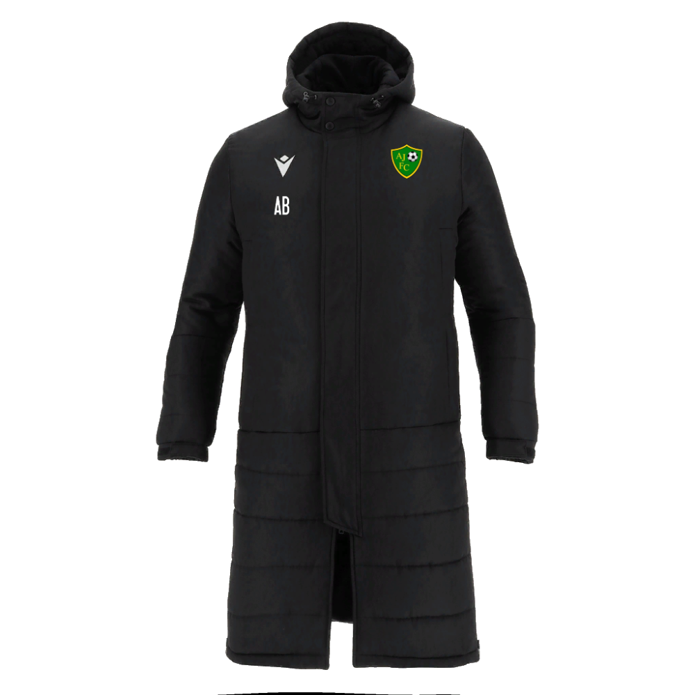 Macron Turvey long bench jacket blk/ns sr | Image 1
