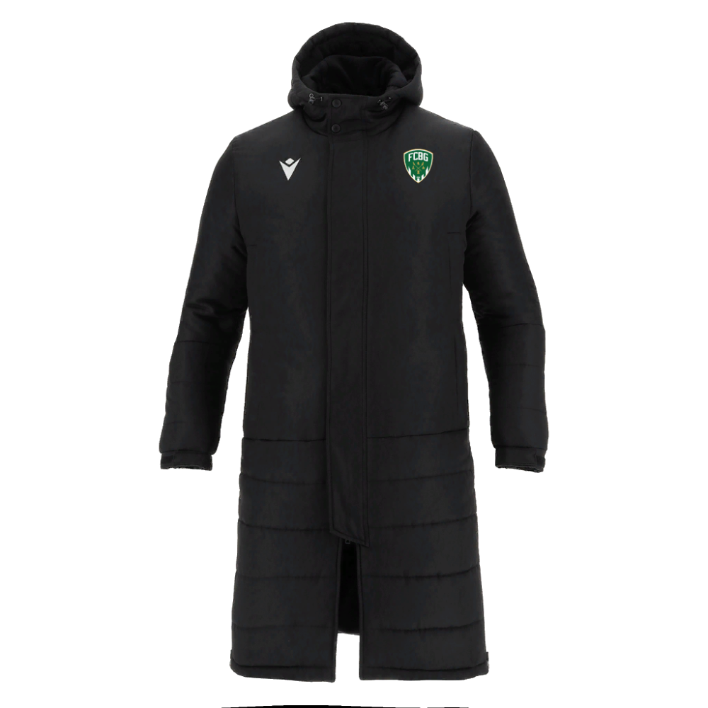Macron Turvey long bench jacket blk/ns | Image 1