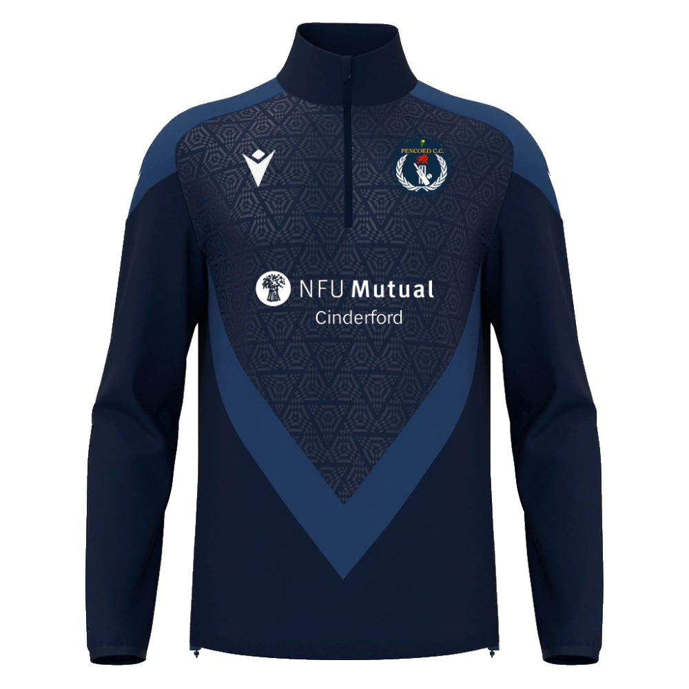 Macron Anduin 1/4 zip jersey nav jr | Image 1