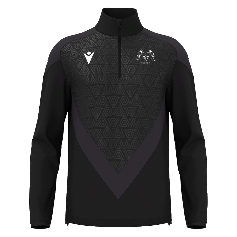 Macron Anduin 1/4 zip jersey blk sr | Image 1