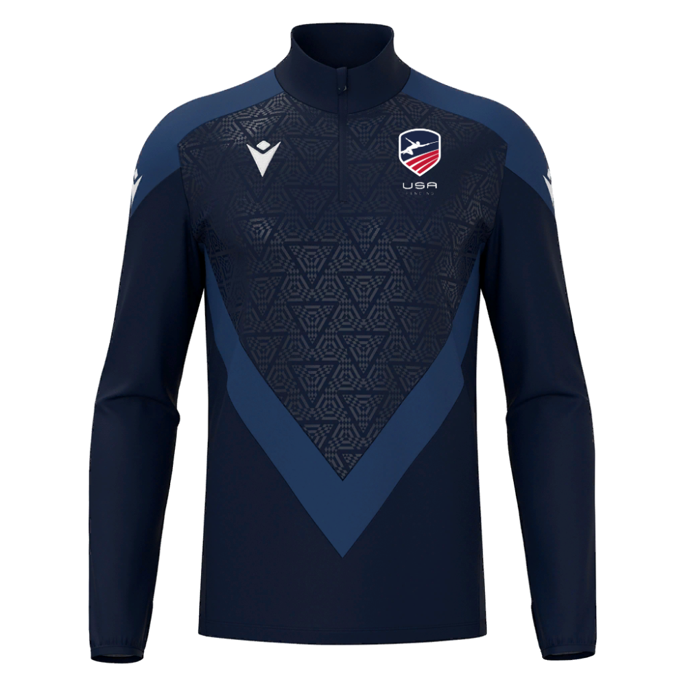 Macron Fencing - yaruga 1/4 zip jersey | Image 1