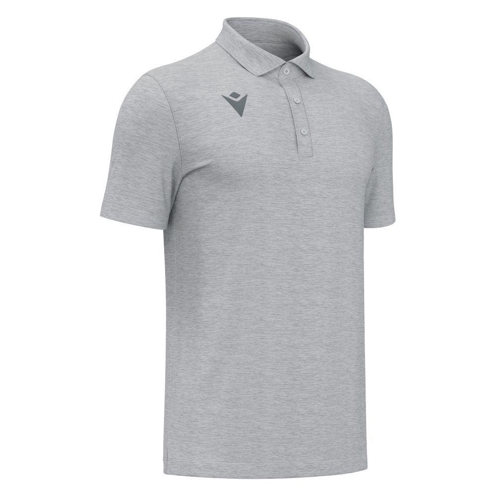 CLUBHAUS Standard L/S Polo ’26 - Gray XL Jazz polo | Clarke County HS