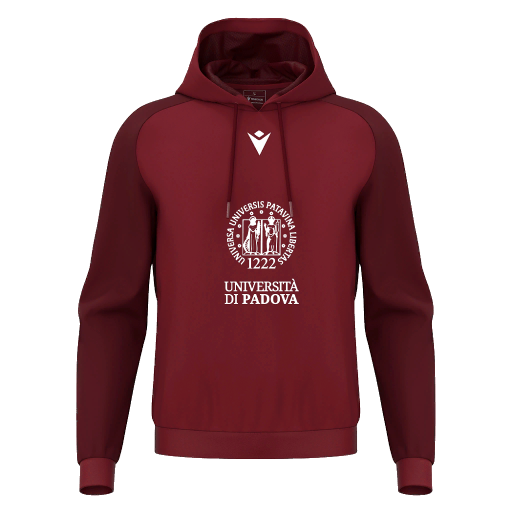 Macron Felpa horn bordeaux unipd | Immagine 1