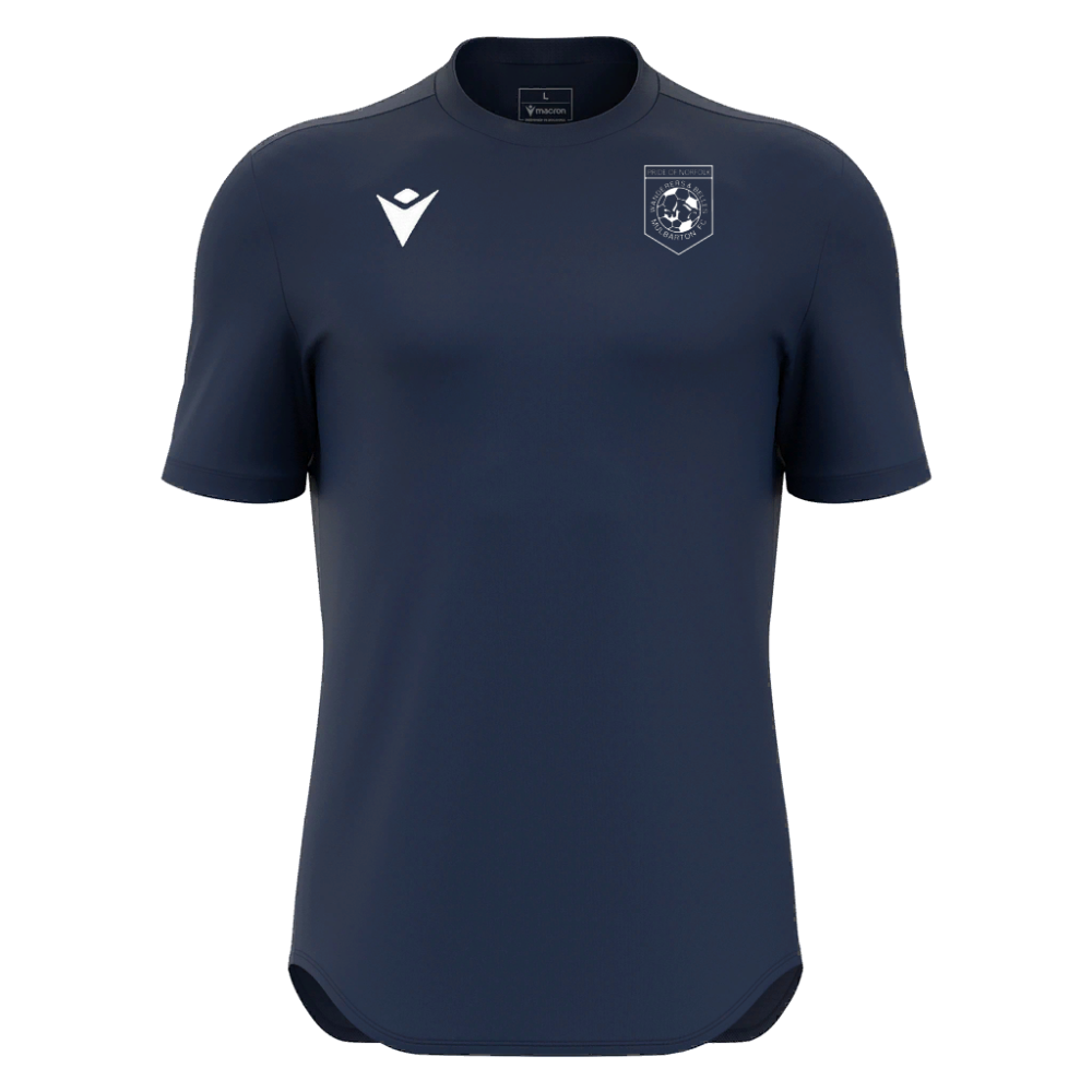 macron 中央大学 シャツ ネイビー Void short-sleeve shirt JR | MWFC JPL