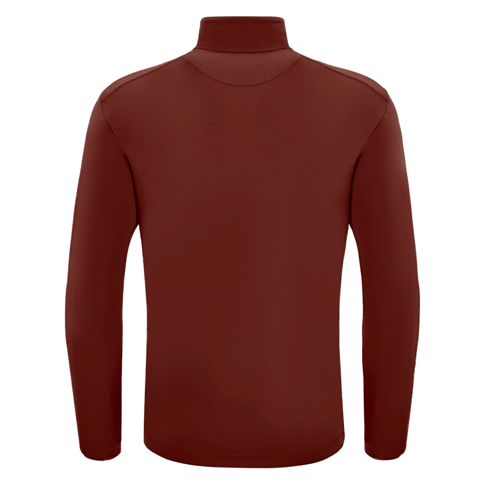 Macron Fraser 1/4 zip jersey crd/wht jr | Image 1