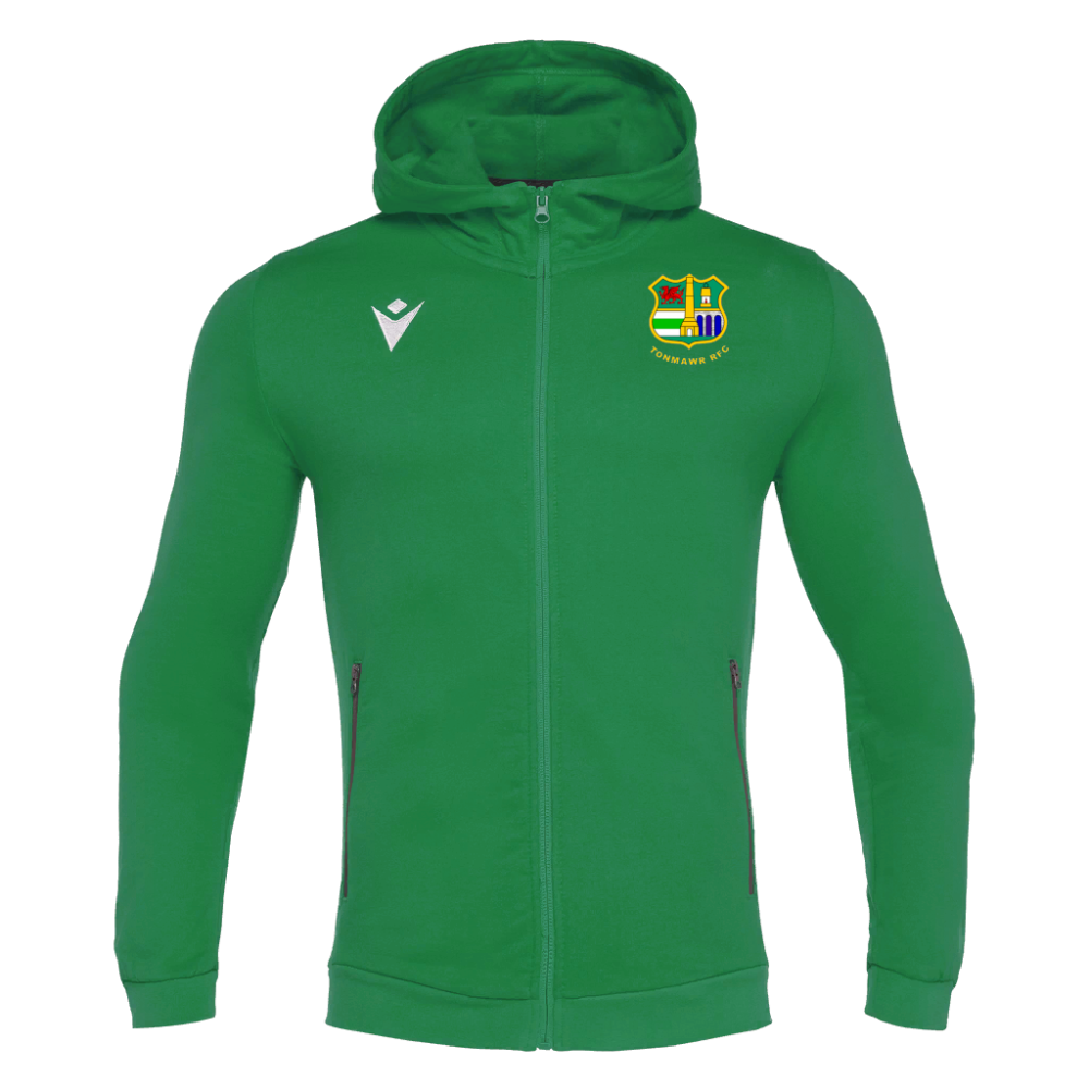 Macron Cello full zip hoody grn jr | Image 1