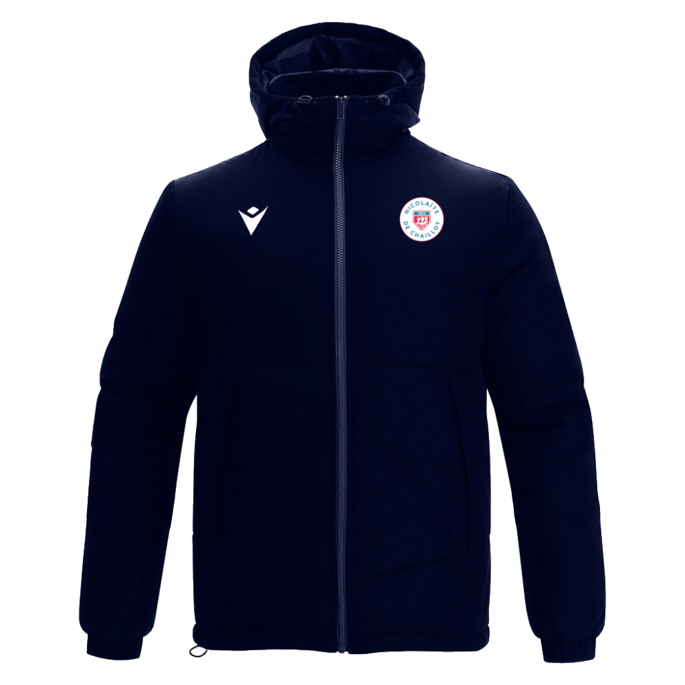 Macron Parka andes marine - logo silicone | Image 1