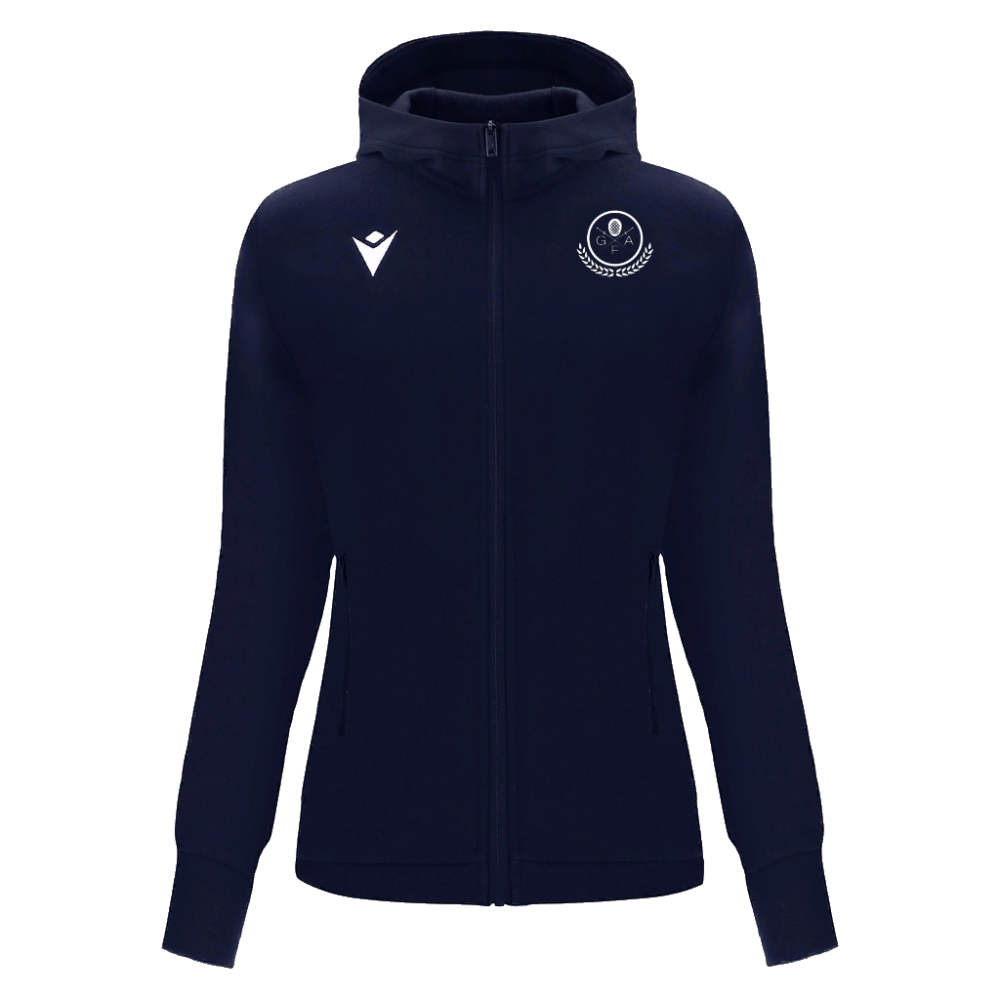 Macron Womens' cotton hooded sweatshirt drum | Image 1