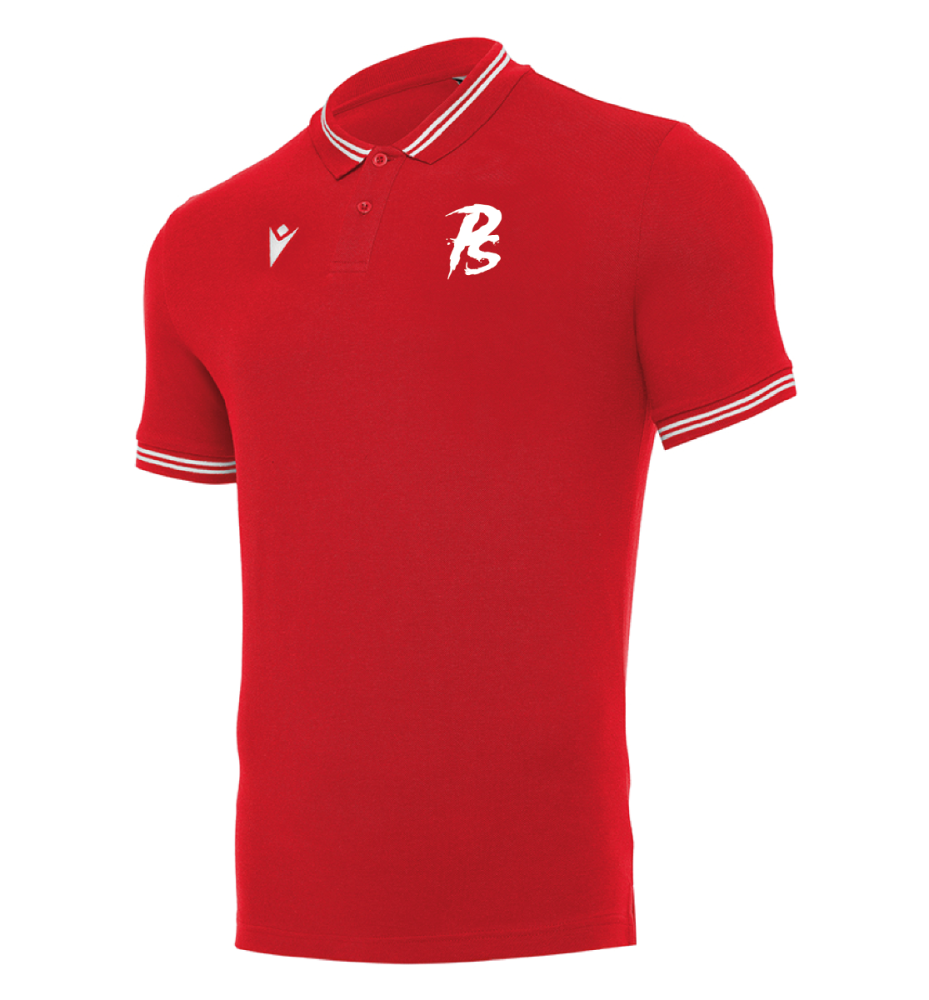 Macron Ps team polo red/wht ss | Bild 1
