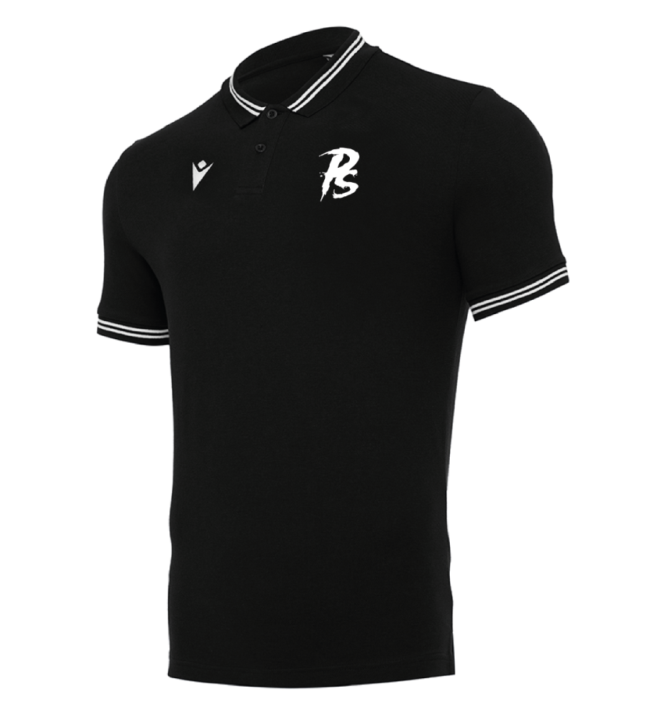 Macron Ps team polo blk/wht ss | Bild 1