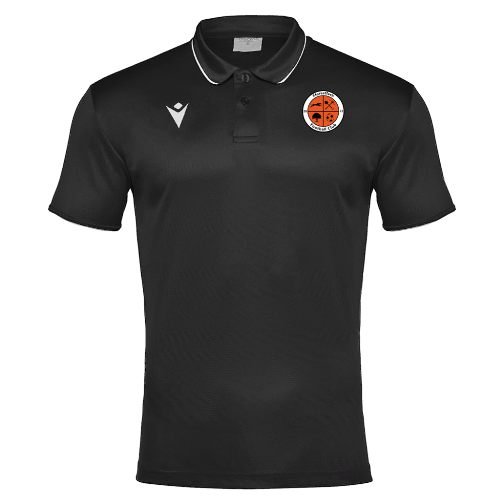 Macron Draco hero polo blk sr | Image 1
