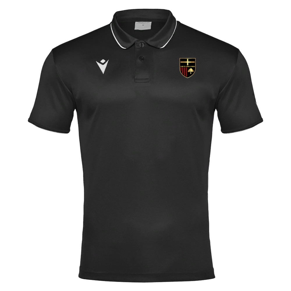 Macron Draco hero polo blk/wht jr | Image 1