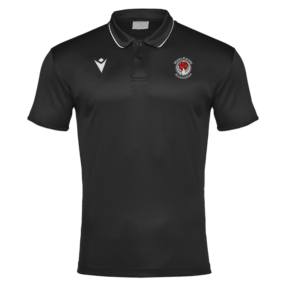 Macron Draco hero polo blk sr | Image 1