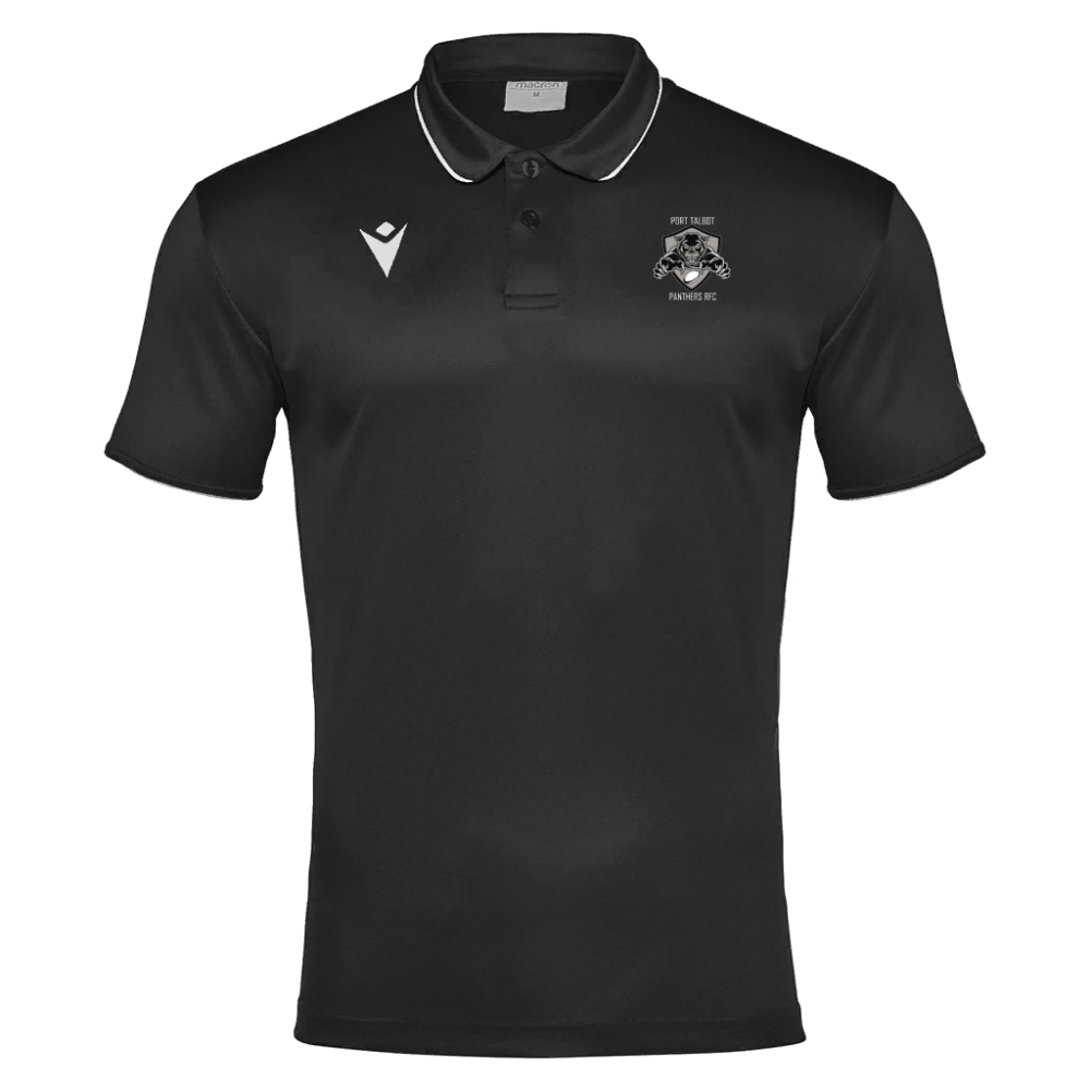Macron Draco hero polo blk sr | Image 1