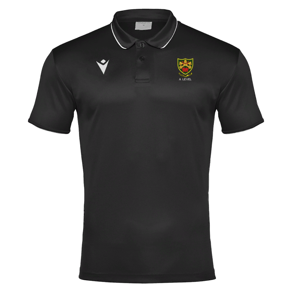 Macron Draco hero polo blk sr [a level] | Image 1