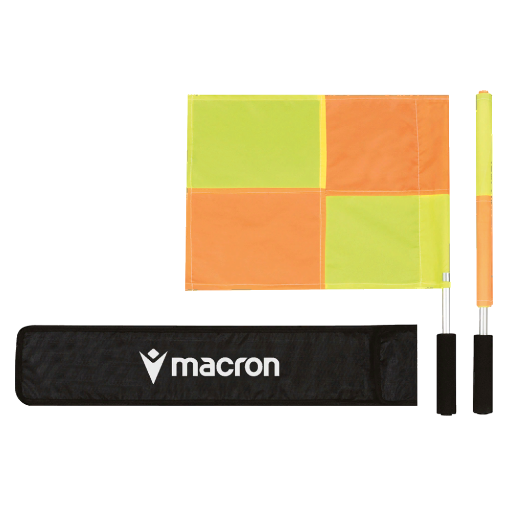 Macron Linesman kit 2 sticks + 2 flags | Image 1