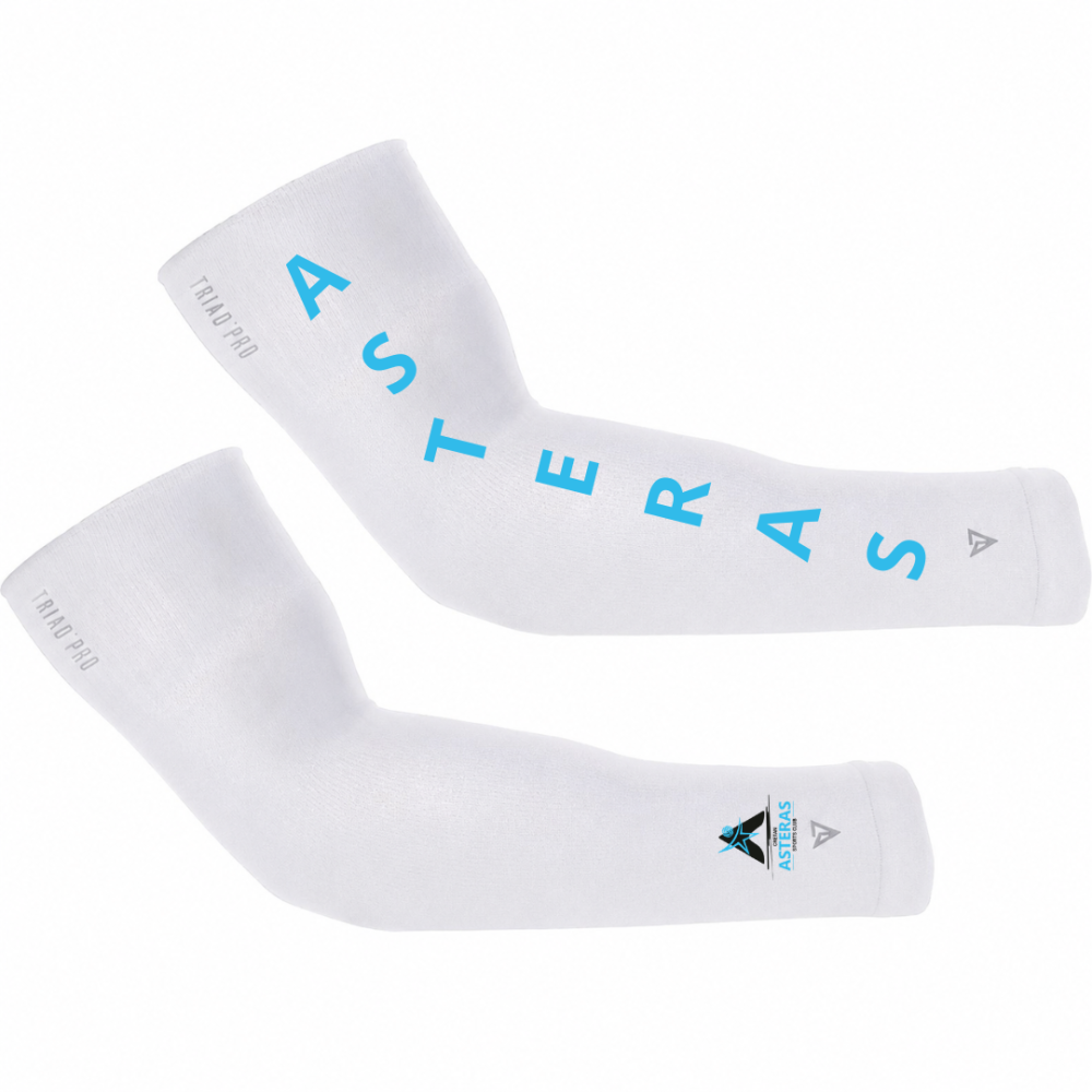 Macron Compression arm sleeves white | Image 1
