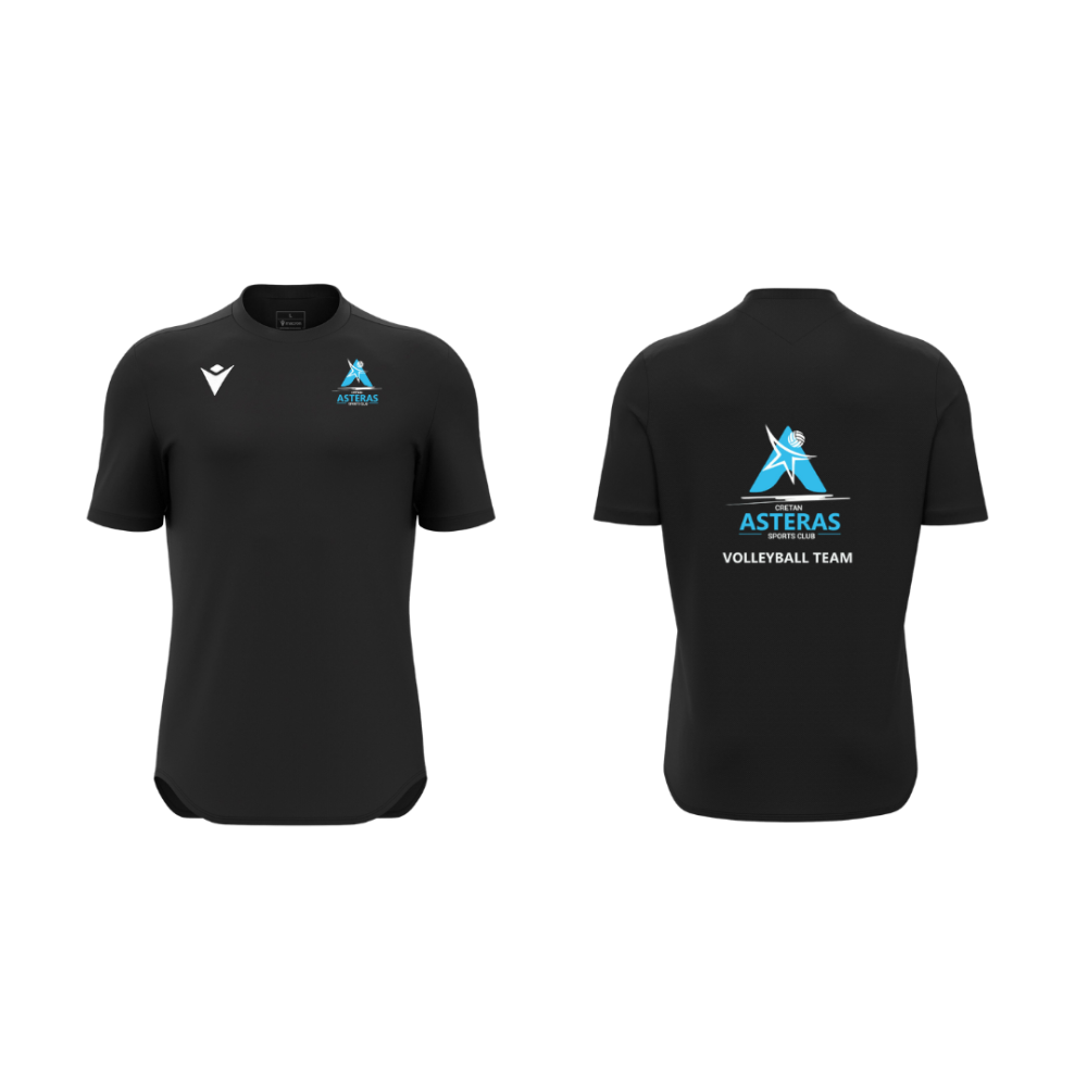 Macron Black training dry fit shirt | Image 1