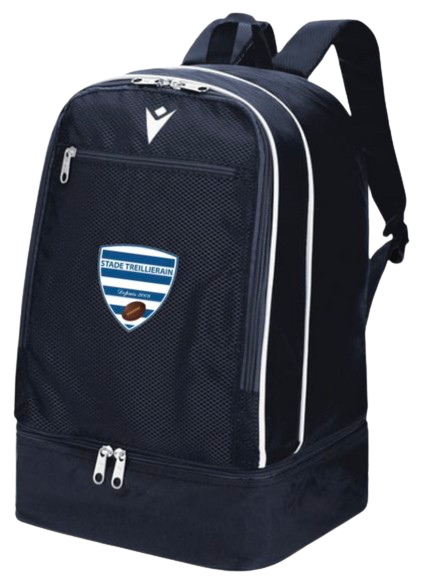 Macron Sac à dos academy evo navy avec logo brodé 28x 42x22 cm | Image 1