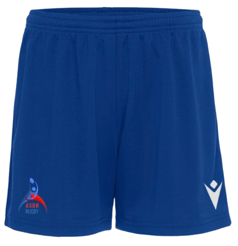 Macron Shorts amethyst hero royal avec écusson | Image 1