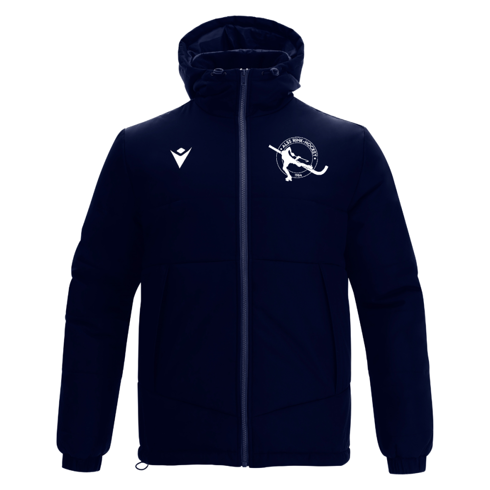Macron Bomber andes navy avec logo brodé | Image 1