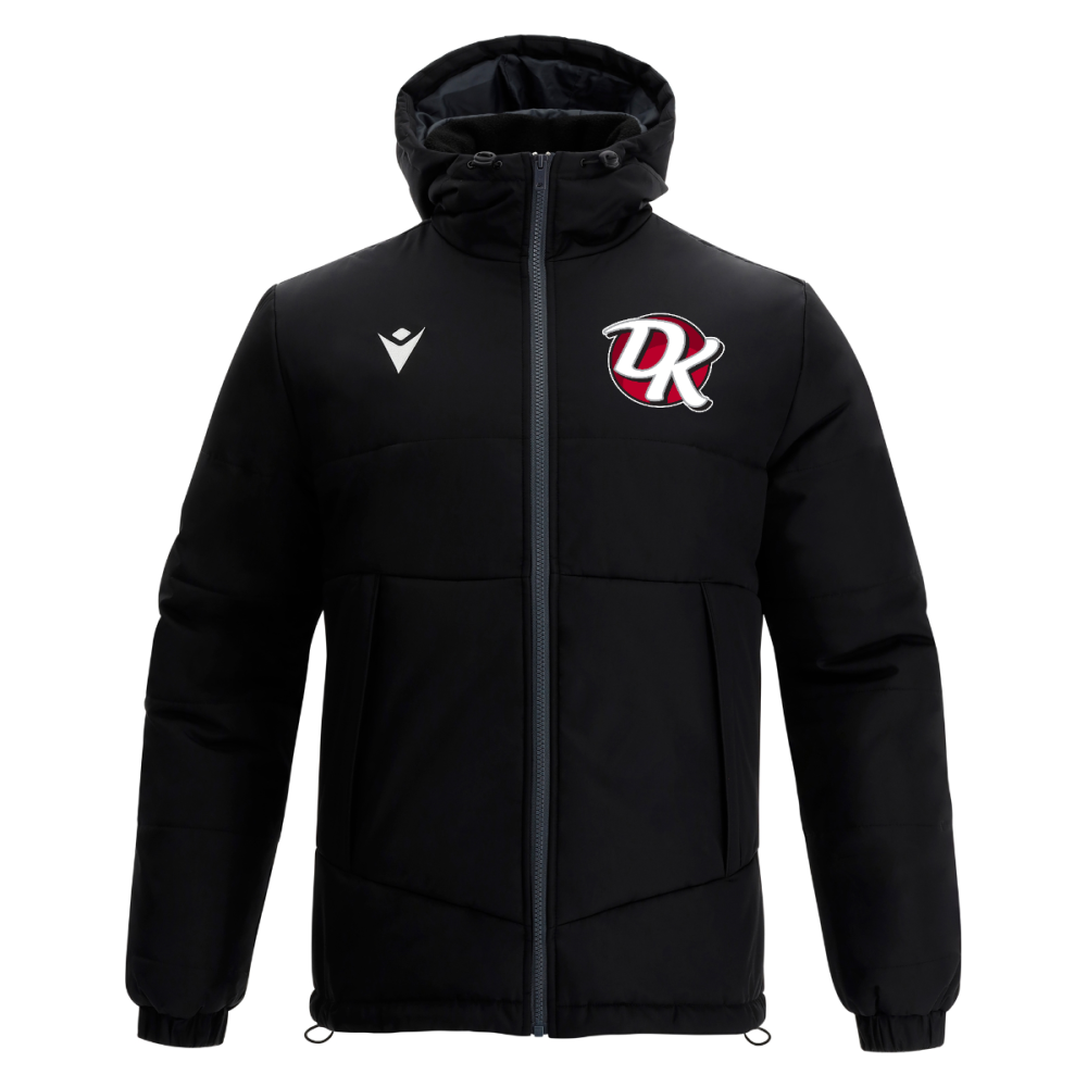 Macron Andes bomber noir avec logo brodé | Image 1