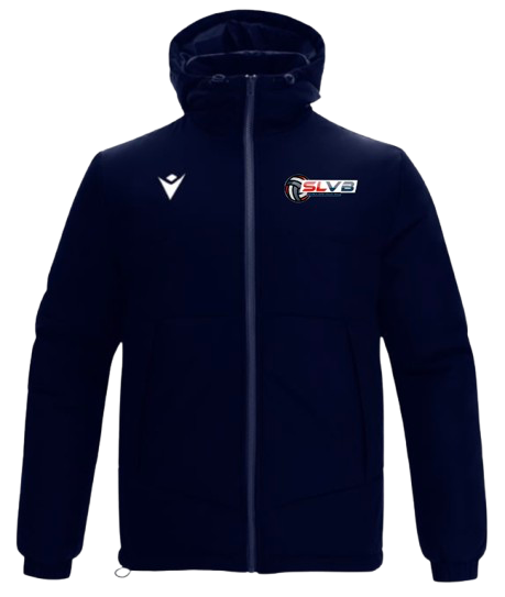 Macron Bomber andes navy avec logo brodé | Image 1