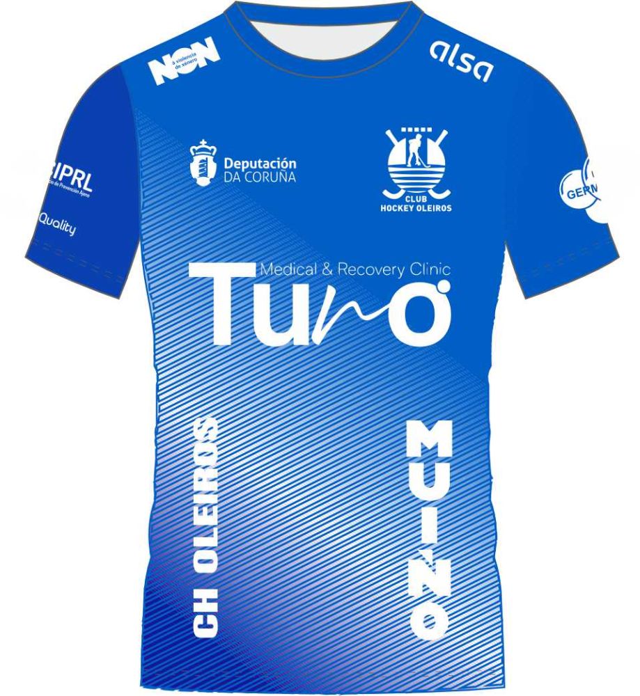 Macron Camiseta azul base | Imagen 1