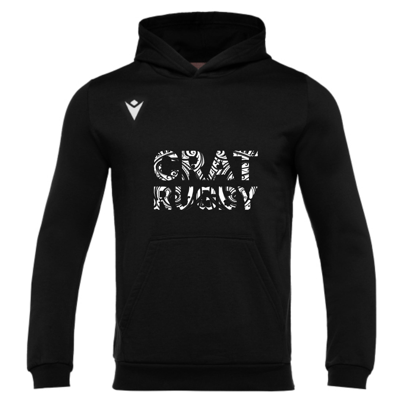 Macron Sudadera capucha ligera negra | Imagen 1