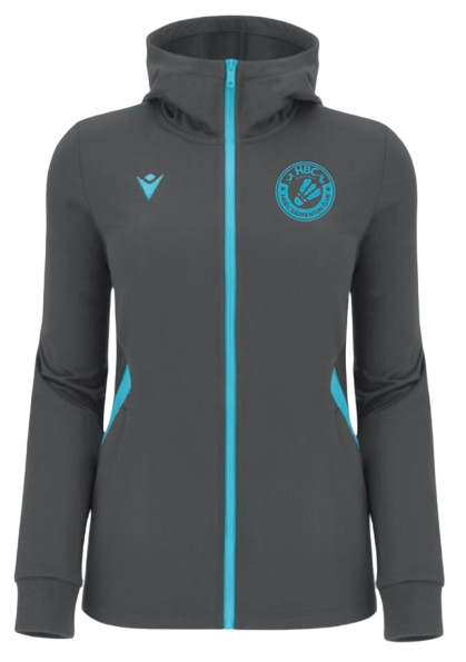 Macron Veste femme bastet anthracite avec logo brodé | Image 1