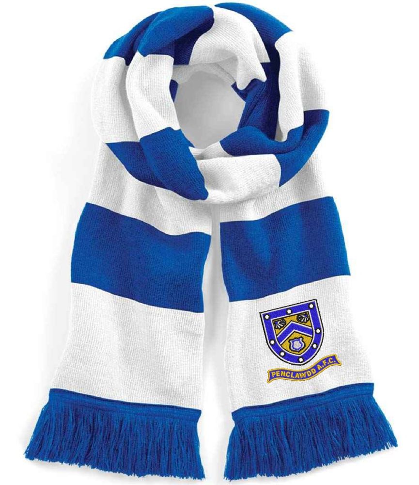 Macron Bb479 stadium scarf roy/wht | Image 1