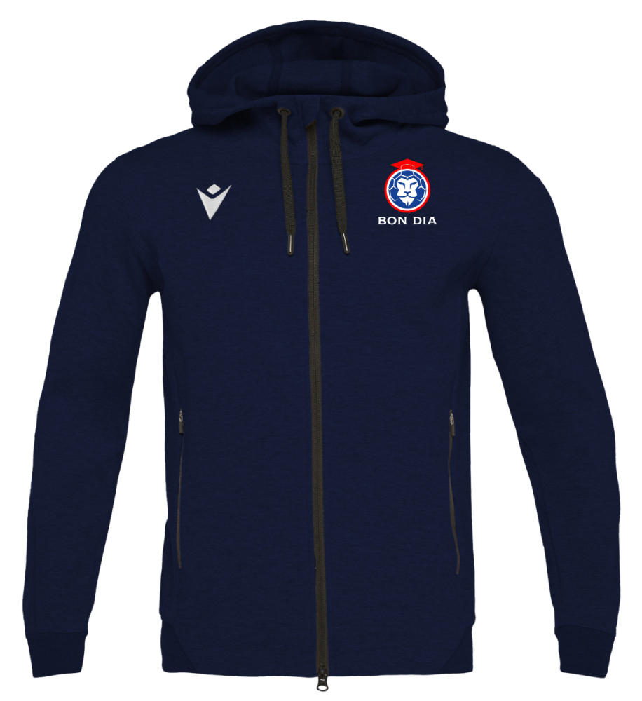 Macron Veste zippee capuche coton zither | Image 1