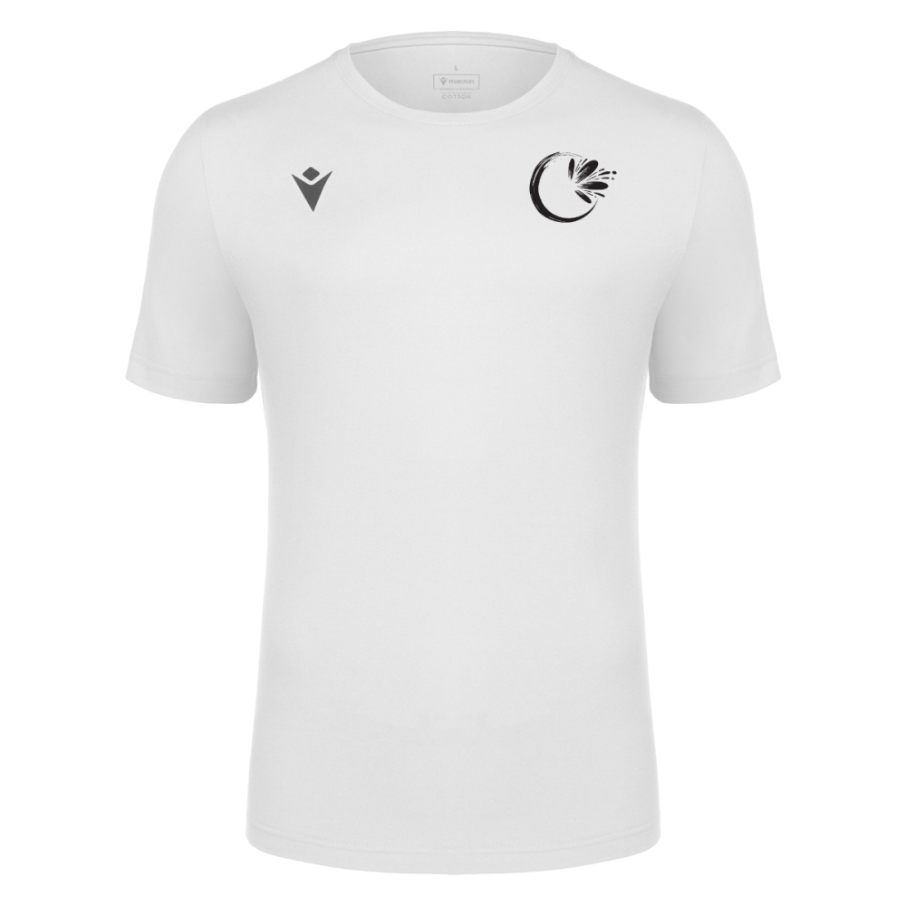 Macron T-shirt boost eco blanc logo o'institut sérigraphié | Image 1