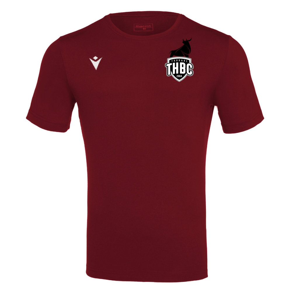 Macron T shirt coton boost hero bordeaux | Image 1
