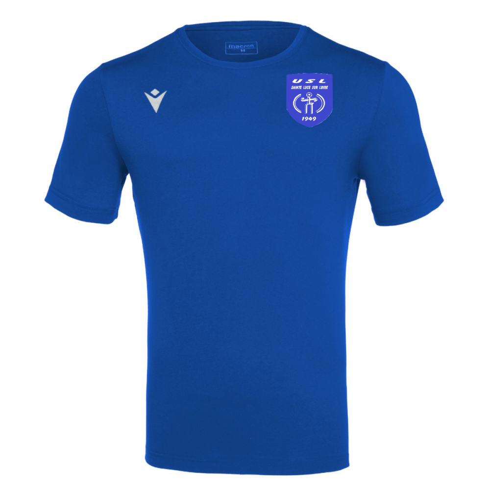 Macron T shirt boost hero  royal logo floqué | Image 1