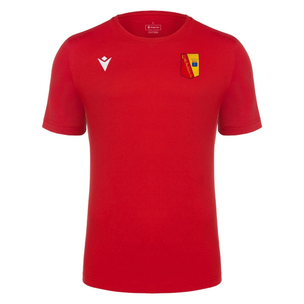 Macron Boost eco t-shirt rouge | Image 1