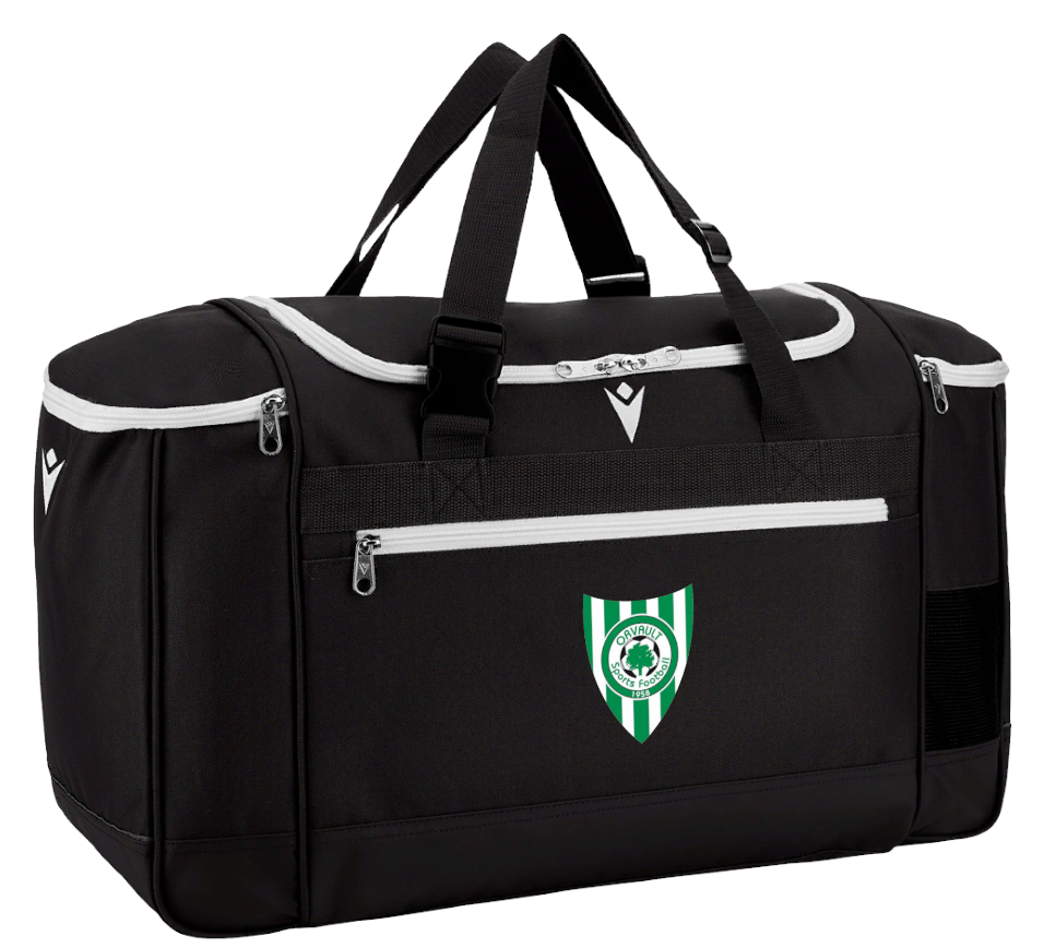 Macron Sac de sport m trip noir avec écusson 48,3 lt | Image 1
