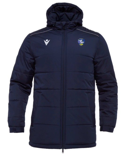 Macron Parka gyor navy avec logo brodé | Image 1