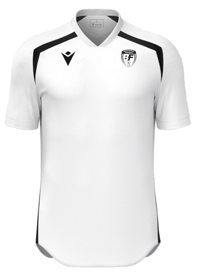Macron Maillot wyrm blanc avec écusson | Image 1