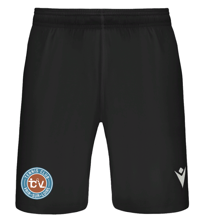Macron Short elm noir avec logo floqué | Image 1