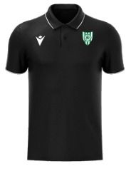 Macron Polo draco hero noir avec écusson | Image 1