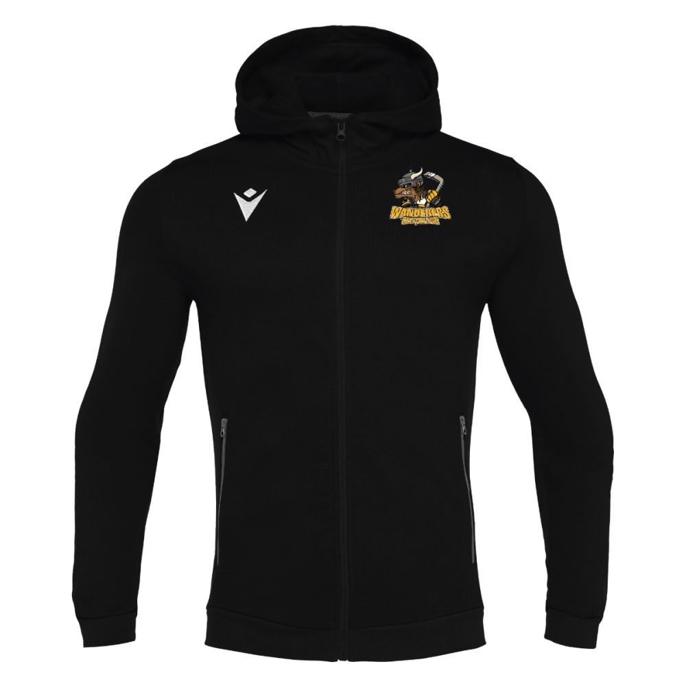 Macron Cello full zip hoody blk - wappen | Bild 1