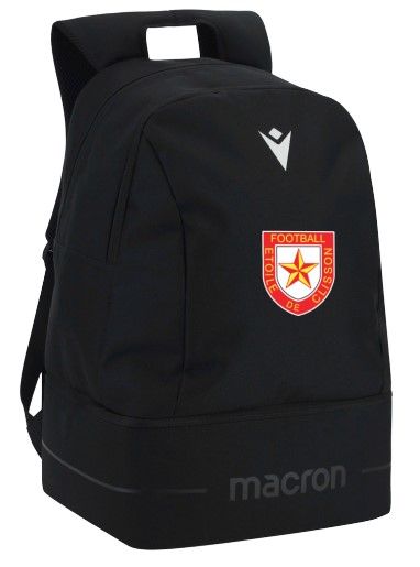 Macron Sac à dos crew l 30.5l noir avec écusson | Image 1
