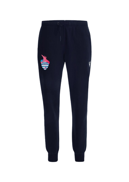 Macron Pantalon coton cymbal navy, logo brodé | Image 1
