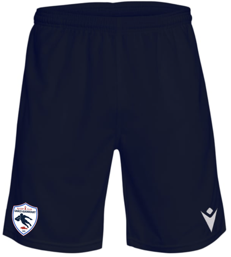 Macron Bermuda draco hero navy avec écusson | Image 1